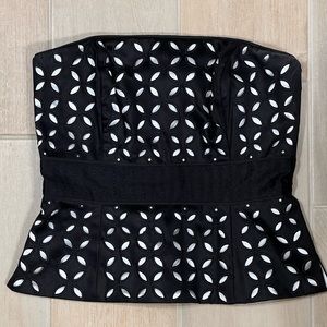 White House Black Market dressy strapless top